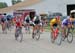 The race start