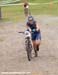 Nicolas Gagn� , running to keep second place  		CREDITS:   		TITLE: MTB XC Nationals  		COPYRIGHT: Rob Jones