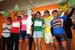 Whitelaw (Vision 1 Racing), Schmidt (Team Flexpoint), Belvederesi (Gauss RDZ), Teutenberg (Team Columbia Women), Pooley (Cervelo Test Team). Ina-Yoko Teutenberg, was awarded the leader
