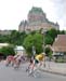 The riders would climb up to the Chateau in the following 1500 metres  		CREDITS:   		TITLE: Tour de Beauce  		COPYRIGHT: Rob Jones/www.canadiancyclist.com