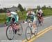 Francois Parisien & Jake Erker were in an early break attempt  		CREDITS:   		TITLE: Tour de Beauce  		COPYRIGHT: Rob Jones/www.canadiancyclist.com