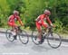 The Colombians attacked at the base of Megantic  		CREDITS:   		TITLE: Tour de Beauce  		COPYRIGHT: Rob Jones/www.canadiancyclist.com