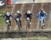 Michal Prokop, Filip Polc, Fabien Cousinie and James Schwanke in the 4th heat of the 1/8th finals  		CREDITS:   		TITLE: Bromont World Cup  		COPYRIGHT: ROB JONES/CANADIAN CYCLIST.COM