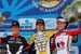 Wild (Cervelo), Teutenberg (Columbia) and Johansson (Red Sun)