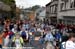 Lining up for the start in the centre of town