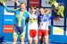 Podium: Alexandra Engen, Aleksandra Dawidowicz, Julie Bresset  		CREDITS:   		TITLE: MTB World Championships Canberra Australia  		COPYRIGHT: ROB JONES/CANADIAN CYCLIST.COM