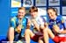 Podium: Alexandra Engen, Aleksandra Dawidowicz, Julie Bresset  		CREDITS:   		TITLE: MTB World Championships Canberra Australia  		COPYRIGHT: ROB JONES/CANADIAN CYCLIST.COM