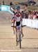 Pendrel cross with 2 seconds to spare  		CREDITS:   		TITLE: MTB World Championships Canberra Australia  		COPYRIGHT: www.canadiancyclist.com