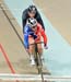 Cavendish and Godfrey try to take a lap, to get back in the race