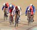 Coming out of the final turn, Levy had a bike length on Pervis