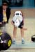 Phinney stretches before the start of the final
