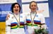 Meares and McCulloch sing their national anthem