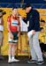 Ryan Anderson is interviewed by announcer Dave Towle  		CREDITS:   		TITLE:   		COPYRIGHT: Jim Safford