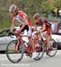 Paul Mach was in the break and took the Climber