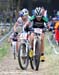 Mary McConneloug and Elisabeth Osl  		CREDITS: Rob Jones  		TITLE: World Cup #1 Dalby  		COPYRIGHT: CANADIANCYCLIST