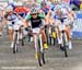 Mary McConneloug got the holeshot  		CREDITS: Rob Jones  		TITLE: World Cup #1 Dalby  		COPYRIGHT: CANADIANCYCLIST