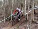 One of the new wooded downhill sections  		CREDITS: Rob Jones  		TITLE: World Cup Houffalize  		COPYRIGHT: Rob Jones/CanadianCyclist.com