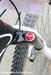 Todd Wells was sporting the new Specialized Brain version front shock, which he says almost doesn
