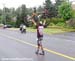 The mechanic holds up a bike for Day  		CREDITS: Rob Jones  		TITLE: Grand Prix de Beauce  		COPYRIGHT: CANADIANCYCLIST
