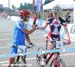 Italy and Canada say good luck 		CREDITS:  		TITLE: MTB World Championships 		COPYRIGHT: CANADIANCYCLIST
