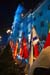 Flags on display in front of the Parliament building in Old Town Quebec City.  		CREDITS:  		TITLE: WORLD CHAMPS 2010  		COPYRIGHT: �Colin Meagher