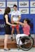 Chantal Petitclerc awards the flowers  		CREDITS: Rob Jones  		TITLE: Para-cycling Road World Championships  		COPYRIGHT: Rob Jones/CANADIANCYCLIST