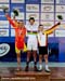 Juan Jose Mendez Fernandez, Michael Teuber, Pierre Senska  		CREDITS: Rob Jones  		TITLE: Para-cycling World Championships  		COPYRIGHT: Rob Jones/CANADIANCYCLIST