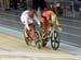 Simona Krupeckaite and Shuang Guo  		CREDITS: Rob Jones  		TITLE: 2010 Track World Championships Copenhagen, Denmark  		COPYRIGHT: Rob Jones/CANADIANCYCLIST