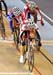 Tara Whitten being followed closely by Elizabeth Armistead  		CREDITS: Rob Jones  		TITLE: 2010 Track World Championships Copenhagen, Denmark  		COPYRIGHT: Rob Jones/CANADIANCYCLIST