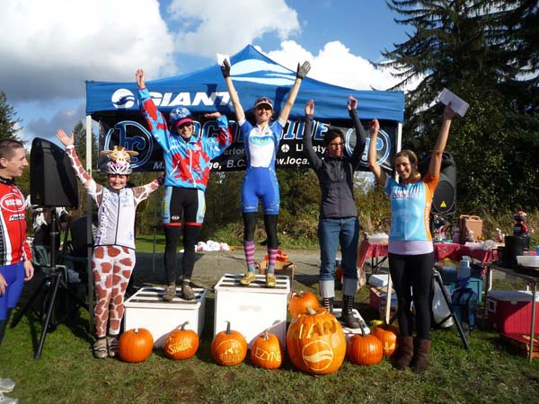 women's podium