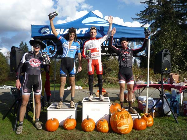 elite men's podium