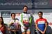 The GP de Plouay - Bretagne podium - Evelyn Stevens (HTC-HighRoad), Annemiek Van Vleuten (Nederland Bloeit) and Marianne Vos (Nederland Bloeit)  		CREDITS:   		TITLE:   		COPYRIGHT: CJ Farquharson    2011�         All rights retained - no copying, printin