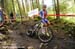 Katerina Nash (Czech Republic) had a mechanical 		CREDITS:  		TITLE: MTB World Championships 2011 		COPYRIGHT: Rob Jones/www.canadiancyclist.com 2011� All rights retained - no copying, printing or other manipulation, editing or processing permitted withou