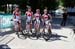 Team Canada: Haley Smith, Andreane Lanthier-Nadeau, Frederique Trudel, Lauren Rosser 		CREDITS:  		TITLE: MTB World Championships 2011 		COPYRIGHT: Rob Jones/www.canadiancyclist.com 2011� All rights retained - no copying, printing or other manipulation, e