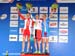 Maja Wloszczowska, Catharine Pendrel, Eva Lechner 		CREDITS:  		TITLE: MTB World Championships 2011 		COPYRIGHT: Rob Jones/www.canadiancyclist.com 2011� All rights retained - no copying, printing or other manipulation, editing or processing permitted with