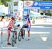Croatia and USA wait to start their final lap 		CREDITS:  		TITLE: MTB World Championships 2011 		COPYRIGHT: Rob Jones/www.canadiancyclist.com 2011� All rights retained - no copying, printing or other manipulation, editing or processing permitted without 