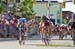 Eric Lyman (L) takes the bunch sprint for 2nd, only inches ahead of Ed Veal 		CREDITS:  		TITLE:  		COPYRIGHT: Jon Safka 2011� All rights retained - no copying, printing or other manipulation, editing or processing permitted without prior, written permiss