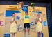 Voeckler  on the podium 		CREDITS:  		TITLE: 2011 Tour de France 		COPYRIGHT: � Casey B. Gibson 2011