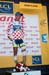 Hoogerland on the podium 		CREDITS:  		TITLE: 2011 Tour de France 		COPYRIGHT: � Casey B. Gibson 2011