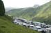 Fans parked along the LaMongie 		CREDITS:  		TITLE: 2011 Tour de France 		COPYRIGHT: � CanadianCyclist.com 2011