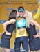 Ben Swift takes his reward 		CREDITS: Rob Jones 		TITLE: Tour of California 		COPYRIGHT: Rob Jones/www.canadiancyclist.com