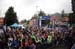 The crowd waits for the presentation in Cittiglio
