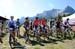 First riders line up to start 		CREDITS: Rob Jones 		TITLE: MTB XC Nationals 		COPYRIGHT: Rob Jones/www.canadiancyclist.com 2011� All rights retained - no copying, printing or other manipulation, editing or processing permitted without prior, written perm