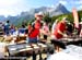 Retired Bow Cycles owner Brian Sibthorpe has started a new career flipping pancakes 		CREDITS:  		TITLE: MTB XC Nationals 		COPYRIGHT: Rob Jones/www.canadiancyclist.com 2011� All rights retained - no copying, printing or other manipulation, editing or pro