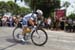 Valentina Bastianelli (Vaiano-Solaritech) attacked from the first kilometre, for a long, solo break 		CREDITS: CJ Farquharson 		TITLE:  		COPYRIGHT: CJ Farquharson    2011�         All rights retained - no copying, printing or other manipulation, editing 