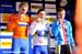 Mike Teunissen, Lars van der Haar, Karel Hnik 		CREDITS: Rob Jones 		TITLE: 2011 CycloCross World Championships 		COPYRIGHT: Rob Jones/Canadiancyclist.com