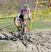 The small sandpits took riders through the swings in the playground 		CREDITS:  		TITLE: 2011 Cyclocross Nationals  		COPYRIGHT: Rob Jones/www.canadiancyclist.com 2011© All rights retained - no use permitted without prior, written permission