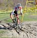 The small sandpits took riders through the swings in the playground 		CREDITS:  		TITLE: 2011 Cyclocross Nationals  		COPYRIGHT: Rob Jones/www.canadiancyclist.com 2011� All rights retained - no use permitted without prior, written permission