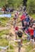 A steady stream of riders through the rocks 		CREDITS: Rob Jones 		TITLE: Dalby World Cup 		COPYRIGHT: Rob Jones/www.canadiancyclist.com 2011� All rights retained - no copying, printing or other manipulation, editing or processing permitted without prior,