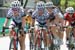 Team Tibco kept Joelle Numainville well positioned 		CREDITS:  		TITLE: 2011 Tour of Elk Grove 		COPYRIGHT: Peter Kraiker - ��2011